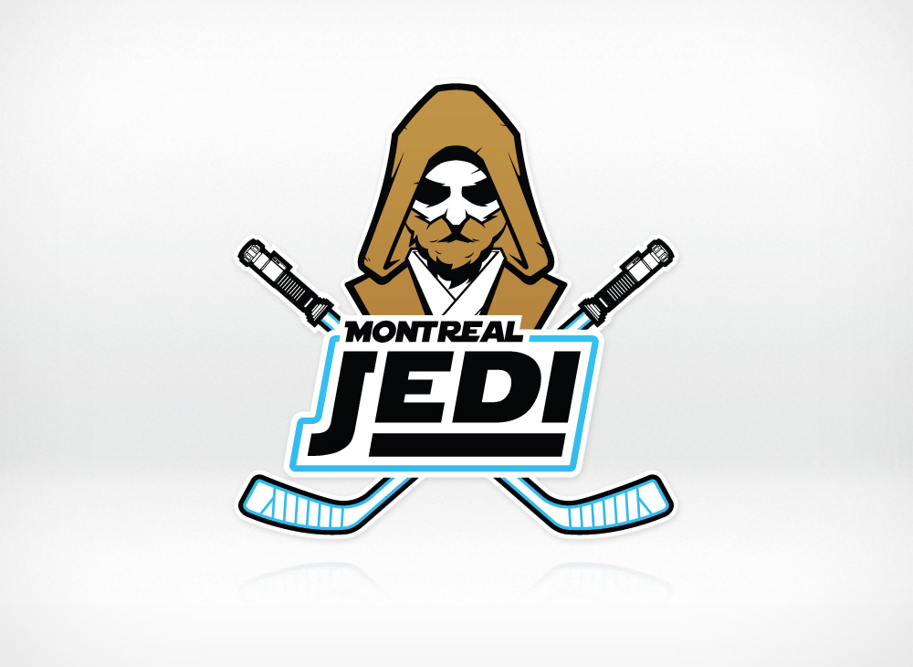 Montreal Jedi logo design