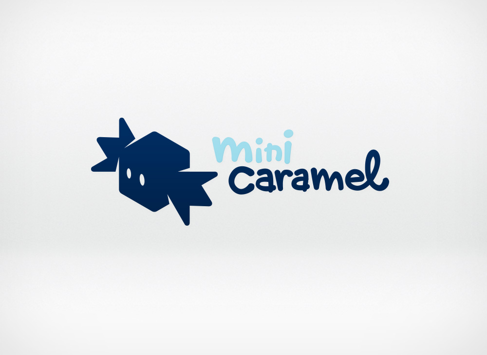 Mini Caramel Logo design