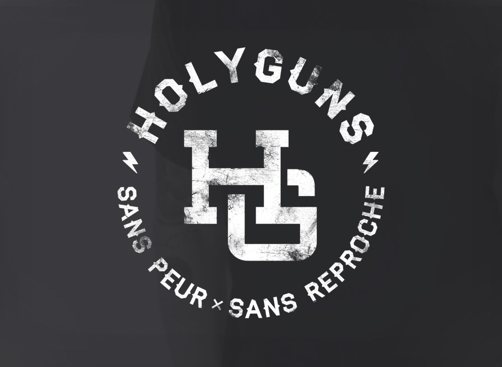 HolyGuns Branding and illustrations